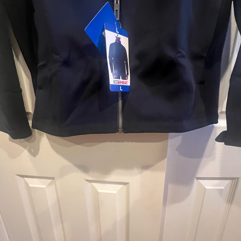 NWT-32 Degrees Brand mens navy waterproof jacket - Picture 9 of 9